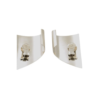 Georg Jensen Ohrclips aus 925 Silber, nachhaltiger second-hand Schmuck perfekt aufgearbeitet