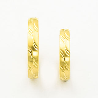 Gerstner Trauringe aus 585 Gelbgold, nachhaltiger second hand Schmuck perfekt aufgearbeitet