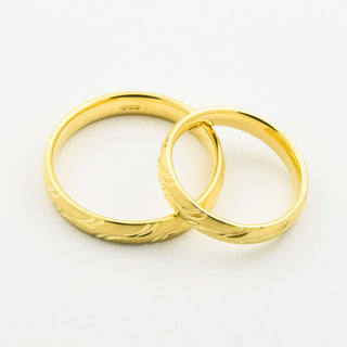 Gerstner Trauringe aus 585 Gelbgold, nachhaltiger second hand Schmuck perfekt aufgearbeitet