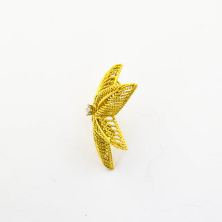 Grosse Brillantanhänger aus 585 Gelbgold, nachhaltiger second hand Schmuck perfekt aufgearbeitet
