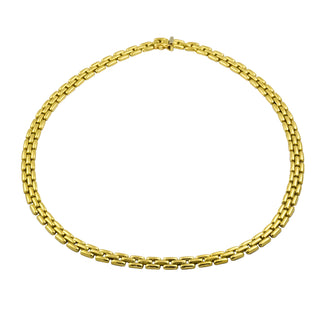 Halskette aus 585 Gelbgold, 42 cm, nachhaltiger second hand Schmuck perfekt aufgearbeitet