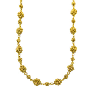 Halskette aus 585 Gelbgold, nachhaltiger second hand Schmuck perfekt aufgearbeitet