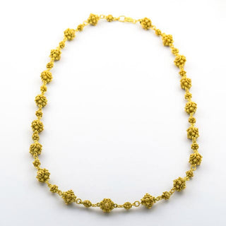 Halskette aus 585 Gelbgold, nachhaltiger second hand Schmuck perfekt aufgearbeitet