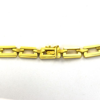 Halskette aus 585 Gelbgold, nachhaltiger second hand Schmuck perfekt aufgearbeitet