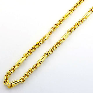 Halskette aus 585 Gelbgold, nachhaltiger second hand Schmuck perfekt aufgearbeitet