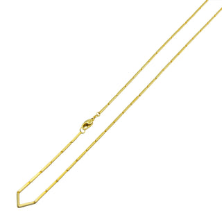 Halskette aus 585 Gelbgold, nachhaltiger second hand Schmuck perfekt aufgearbeitet