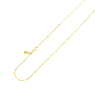 Halskette aus 585 Gelbgold, nachhaltiger second hand Schmuck perfekt aufgearbeitet