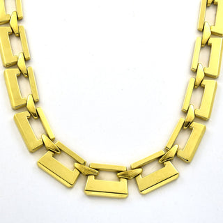 Halskette aus 585 Gelbgold, nachhaltiger second hand Schmuck perfekt aufgearbeitet