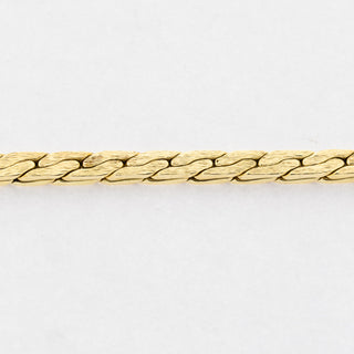 Halskette aus 585 Gelbgold, 44 cm, nachhaltiger second hand Schmuck perfekt aufgearbeitet