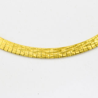 Halskette aus 585 Gelbgold, nachhaltiger second hand Schmuck perfekt aufgearbeitet