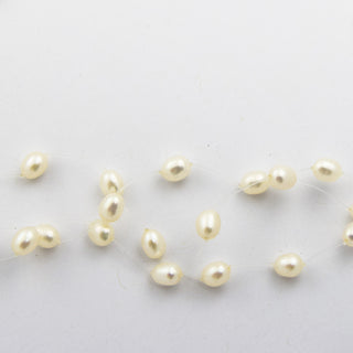 Perlenkette mit Schließe aus 925 Silber, nachhaltiger second hand Schmuck perfekt aufgearbeitet