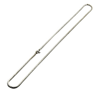 Halskette aus 750 Weißgold, nachhaltiger second hand Schmuck perfekt aufgearbeitet