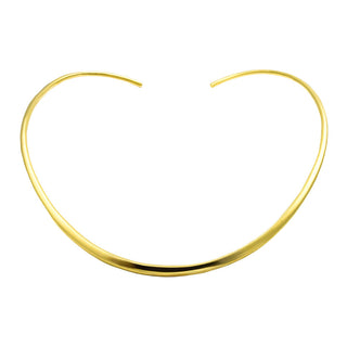 Halsreif aus 585 Gelbgold, nachhaltiger second hand Schmuck perfekt aufgearbeitet