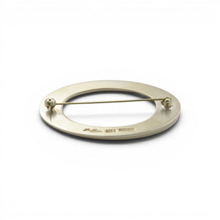 Hans Hansen Brosche aus 925 Silber, nachhaltiger second-hand Schmuck perfekt aufgearbeitet