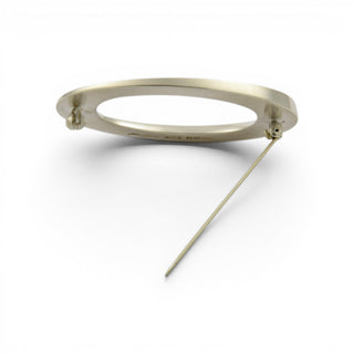 Hans Hansen Brosche aus 925 Silber, nachhaltiger second-hand Schmuck perfekt aufgearbeitet