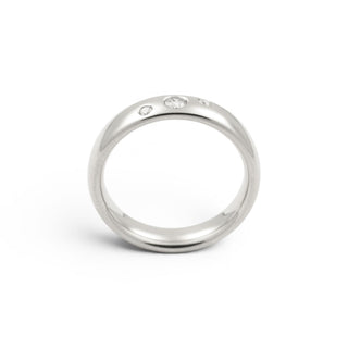 Henrich & Denzel Brillantring aus 950 Platin, nachhaltiger second-hand Schmuck perfekt aufgearbeitet