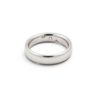 Henrich & Denzel Brillantring aus 950 Platin, nachhaltiger second-hand Schmuck perfekt aufgearbeitet
