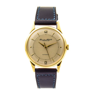 IWC Herrenarmbanduhr Automatik Automatik und Zentralsekunde, gebrauchte Luxusuhr im Top-Zustand