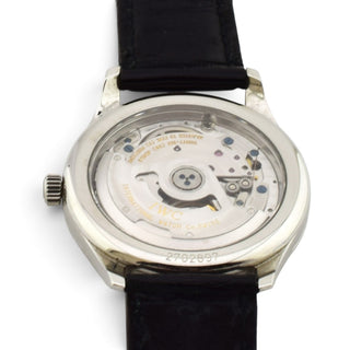 IWC Herrenarmbanduhr Portugieser Automatik und Sichtboden und Kleine Sekunde, gebrauchte Luxusuhr im Top-Zustand