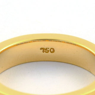 Jette Joop Saphirring aus 750 Gelbgold, nachhaltiger second hand Schmuck perfekt aufgearbeitet