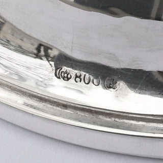 Kerzenständer aus 800 Silber, nachhaltiger second hand Schmuck perfekt aufgearbeitet