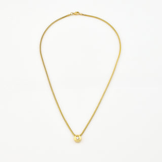 Kette mit Brillantanhänger aus 585 Gelbgold, nachhaltiger second hand Schmuck perfekt aufgearbeitet