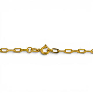 Kette mit Anhänger aus 750 Gelbgold, nachhaltiger second-hand Schmuck perfekt aufgearbeitet