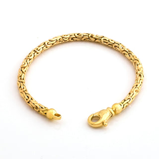 Königsarmband aus 750 Gelbgold, nachhaltiger second hand Schmuck perfekt aufgearbeitet