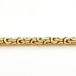 Königsarmband aus 750 Gelbgold, nachhaltiger second hand Schmuck perfekt aufgearbeitet