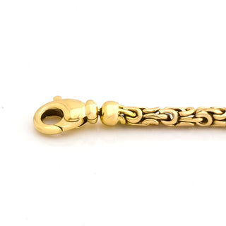 Königsarmband aus 750 Gelbgold, nachhaltiger second hand Schmuck perfekt aufgearbeitet