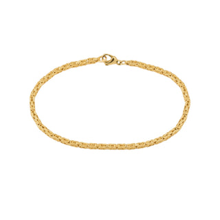 Königsarmband aus 585 Gelbgold, nachhaltiger second-hand Schmuck perfekt aufgearbeitet
