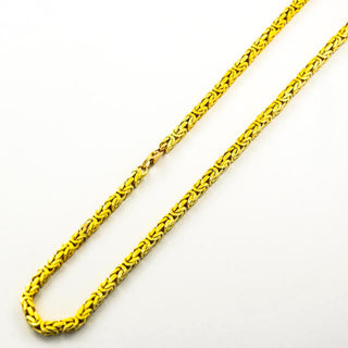 Königskette aus 585 Gelbgold, nachhaltiger second hand Schmuck perfekt aufgearbeitet