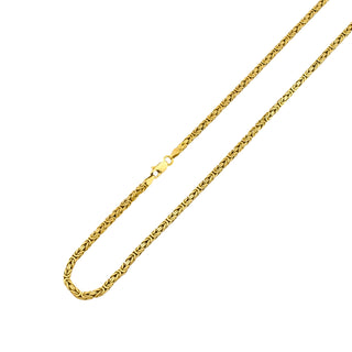 Königskette aus 750 Gelbgold, nachhaltiger second hand Schmuck perfekt aufgearbeitet