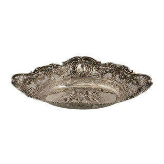 Korb aus 800 Silber, nachhaltiger second hand Schmuck perfekt aufgearbeitet