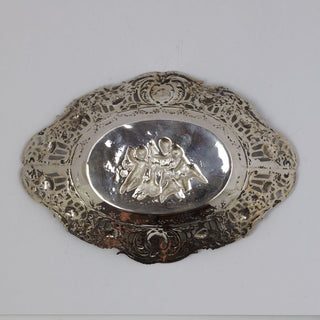 Korb aus 800 Silber, nachhaltiger second hand Schmuck perfekt aufgearbeitet