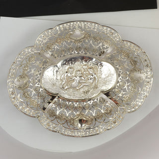 Korb aus 800 Silber, nachhaltiger second hand Schmuck perfekt aufgearbeitet