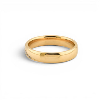 Kraemer Brillantring aus 585 Gelbgold, nachhaltiger second-hand Schmuck perfekt aufgearbeitet