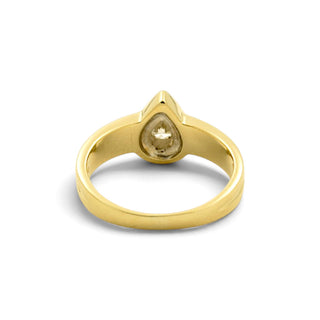 Krämer Diamantring aus 585 Gelb- und Weißgold, nachhaltiger second-hand Schmuck perfekt aufgearbeitet