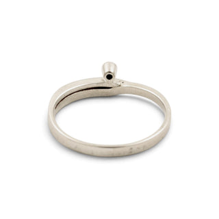 Krämer Brillantring aus 585 Weißgold, nachhaltiger second-hand Schmuck perfekt aufgearbeitet
