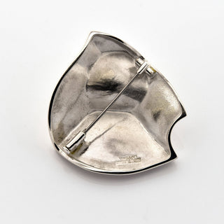 Lapponia Anhänger/Brosche Labyrinth aus 925 Silber, nachhaltiger second hand Schmuck perfekt aufgearbeitet