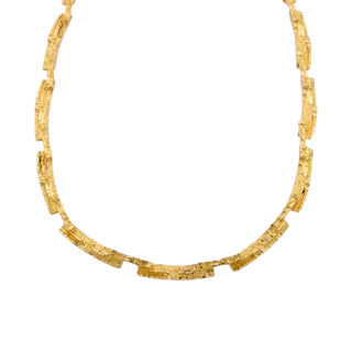 Lapponia Collier Tundra aus 585 Gelbgold, nachhaltiger second hand Schmuck perfekt aufgearbeitet