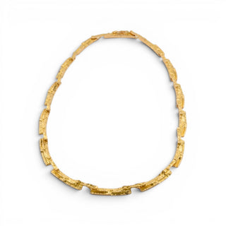Lapponia Collier Tundra aus 585 Gelbgold, nachhaltiger second hand Schmuck perfekt aufgearbeitet
