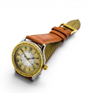 Longines Herrenarmbanduhr Lindbergh Automatik und Zentralsekunde und Sichtboden, gebrauchte Luxusuhr im Top-Zustand