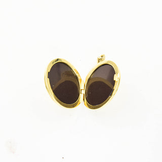 Medaillon aus 585 Gelbgold, nachhaltiger second hand Schmuck perfekt aufgearbeitet