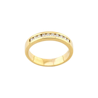 Moncara Brillantring aus 585 Gelbgold, nachhaltiger second-hand Schmuck perfekt aufgearbeitet