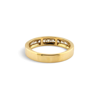 Moncara Brillantring aus 585 Gelbgold, nachhaltiger second-hand Schmuck perfekt aufgearbeitet
