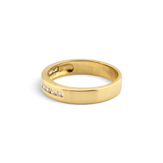 Moncara Brillantring aus 585 Gelbgold, nachhaltiger second-hand Schmuck perfekt aufgearbeitet