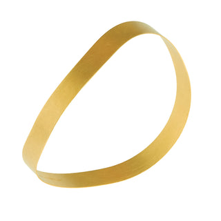 Niessing Armreif Wellenbänder aus 750 Gelbgold, nachhaltiger second-hand Schmuck perfekt aufgearbeitet