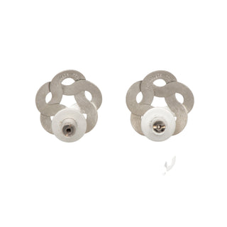 Niessing Ohrstecker Flechtschmuck aus 950 Platin, nachhaltiger second-hand Schmuck perfekt aufgearbeitet