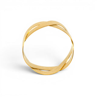 Niessing Ring Flechtschmuck aus 750 Gelbgold, nachhaltiger second-hand Schmuck perfekt aufgearbeitet